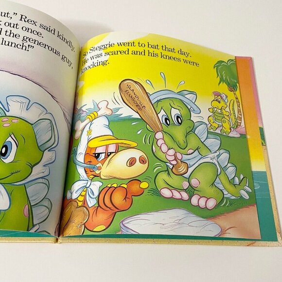 Vtg 1988 Guy Gilchrists Tiny Dinos Playing Together A Book of Everyday Feelings - Picture 16 of 16